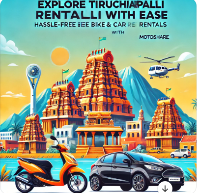 Discover Tiruchirappalli with Ease: Hassle-Free Bike & Car Rentals via Motoshare