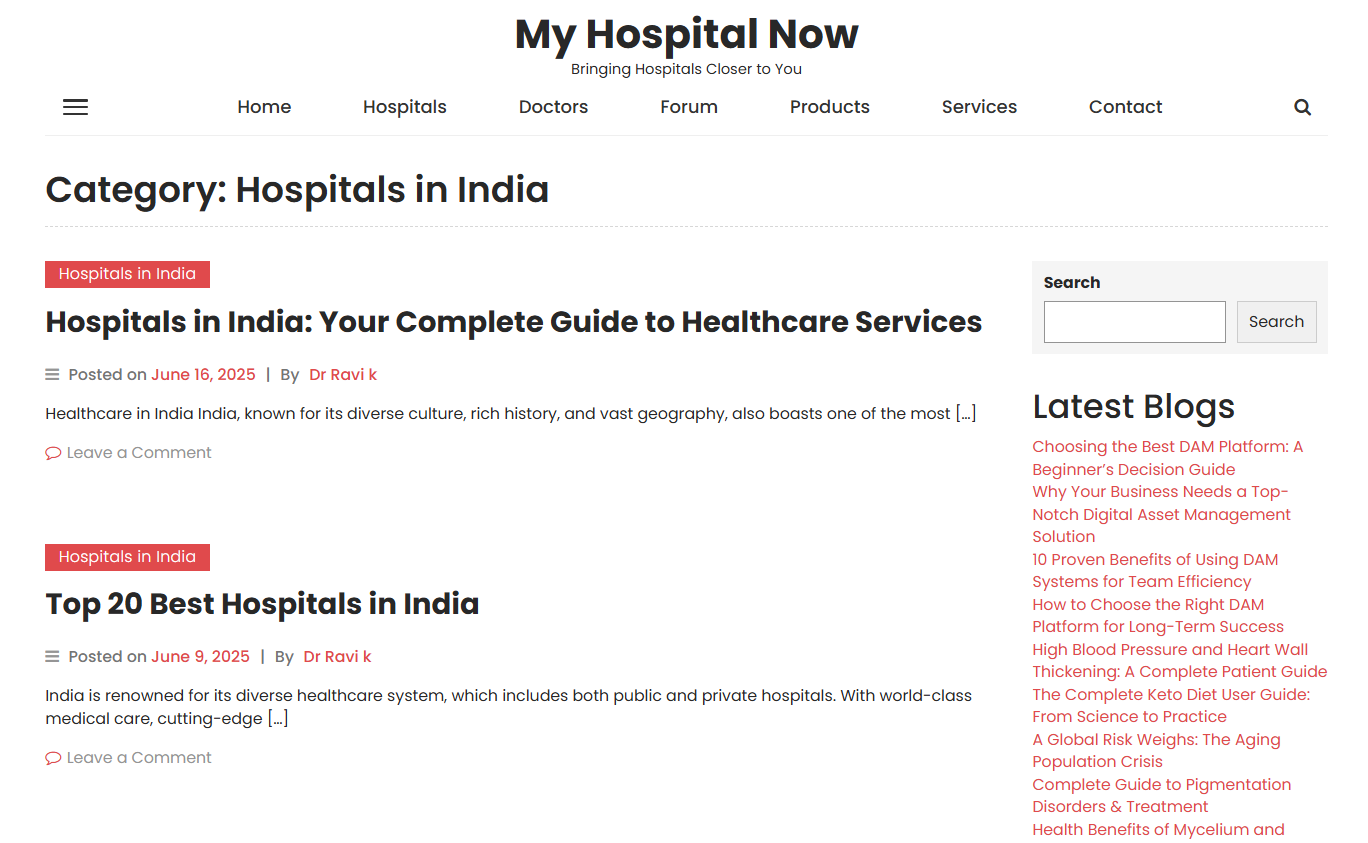 Find the Best Hospitals in India: Your Ultimate Guide to Quality ...
